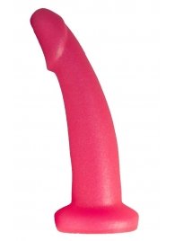 Розовый плаг-массажёр для простаты - 13,5 см. - LOVETOY (А-Полимер) - в Старом Осколе купить с доставкой