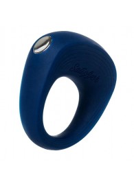 Синее эрекционное кольцо на пенис Satisfyer Ring 2 - Satisfyer - в Старом Осколе купить с доставкой