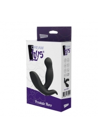 Черный вибромассажер простаты PROSTATE HERO - Dream Toys - в Старом Осколе купить с доставкой