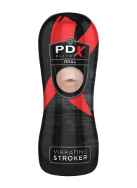 Мастурбатор-ротик Vibrating Oral Stroker - Pipedream - в Старом Осколе купить с доставкой