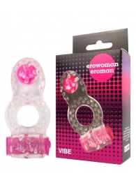 Прозрачное эрекционное кольцо Erowoman-Eroman - Erowoman-Eroman - в Старом Осколе купить с доставкой