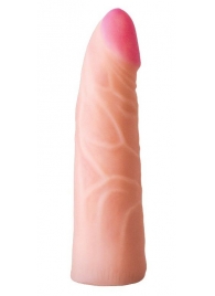 Фаллическая насадка на трусики харнесс - 17,5 см. - LOVETOY (А-Полимер) - купить с доставкой в Старом Осколе