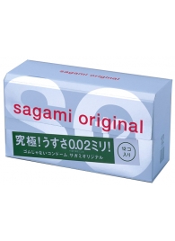 Ультратонкие презервативы Sagami Original - 12 шт. - Sagami - купить с доставкой в Старом Осколе