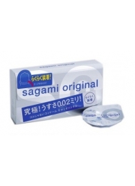 Ультратонкие презервативы Sagami Original QUICK - 6 шт. - Sagami - купить с доставкой в Старом Осколе