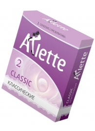 Классические презервативы Arlette Classic - 3 шт. - Arlette - купить с доставкой в Старом Осколе