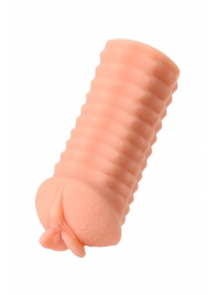 Мастурбатор-вагина ELEGANCE с ребрами на поверхности - KOKOS - в Старом Осколе купить с доставкой