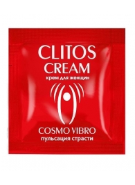 Пробник возбуждающего крема для женщин Clitos Cream - 1,5 гр. - Биоритм - купить с доставкой в Старом Осколе