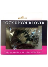 Черные меховые наручники Love с ключиками - Baile - купить с доставкой в Старом Осколе