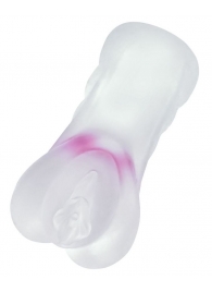 Прозрачный реалистичный мастурбатор Juicy Pussy Crystal Rose - ToyFa - в Старом Осколе купить с доставкой