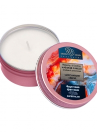 Массажная свеча  Фруктовая фантазия - БиоМед - купить с доставкой в Старом Осколе
