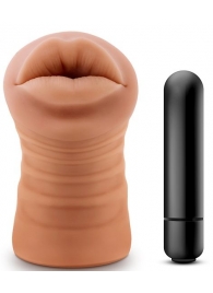 Кофейный мастурбатор-ротик Isabella - Blush Novelties - в Старом Осколе купить с доставкой