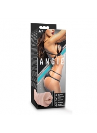 Телесный мастурбатор-ротик Angie - Blush Novelties - в Старом Осколе купить с доставкой