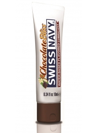 Лубрикант с ароматом шоколада Swiss Navy Chocolate Bliss Lube - 10 мл. - Swiss navy - купить с доставкой в Старом Осколе