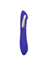 Фиолетовый вибратор с электростимуляцией Intimate E-Stimulator Petite Wand - 18,5 см. - California Exotic Novelties - купить с доставкой в Старом Осколе