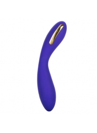 Фиолетовый вибратор с электростимуляцией Intimate E-Stimulator Wand - 21,5 см. - California Exotic Novelties - купить с доставкой в Старом Осколе