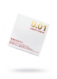 Супертонкий презерватив Sagami Original 0.01 - 1 шт. - Sagami - купить с доставкой в Старом Осколе