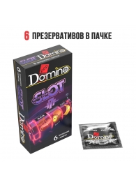 Ароматизированные презервативы DOMINO  Фруктовый слот  - 6 шт. - Domino - купить с доставкой в Старом Осколе