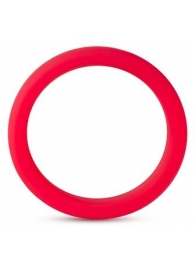 Красное эрекционное кольцо Silicone Go Pro Cock Ring - Blush Novelties - в Старом Осколе купить с доставкой