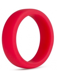 Красное эрекционное кольцо Silicone Go Pro Cock Ring - Blush Novelties - в Старом Осколе купить с доставкой