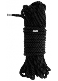 Черная веревка для бондажа BONDAGE ROPE - 10 м. - Dream Toys - купить с доставкой в Старом Осколе