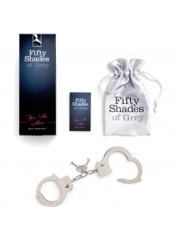 Металлические наручники Metal Handcuffs - Fifty Shades of Grey - купить с доставкой в Старом Осколе