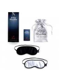 Набор из двух масок на глаза Soft Blindfold Twin Pack - Fifty Shades of Grey - купить с доставкой в Старом Осколе