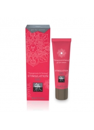 Возбуждающий интимный гель для двоих STIMULATION GEL Pomegranate   Nutmeg - 30 мл. - Shiatsu - купить с доставкой в Старом Осколе