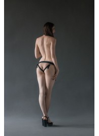 Черные трусики Better с анальной насадкой - 8 см. - Lola Games - купить с доставкой в Старом Осколе