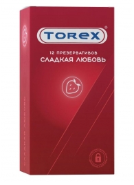 Презервативы Torex  Сладкая любовь  с ароматом клубники - 12 шт. - Torex - купить с доставкой в Старом Осколе