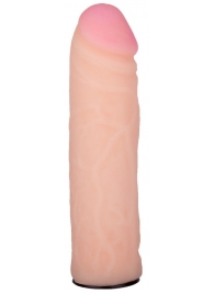 Пояс-трусики с насадкой Glamour Silver - 15,5 см. - LOVETOY (А-Полимер) - купить с доставкой в Старом Осколе
