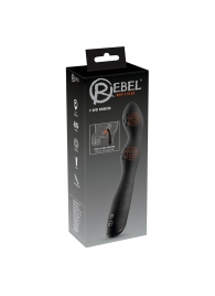 Черный вибромассажер простаты P-Spot - 23,5 см. - Orion - в Старом Осколе купить с доставкой