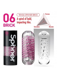 Мастурбатор SPINNER Brick - Tenga - в Старом Осколе купить с доставкой