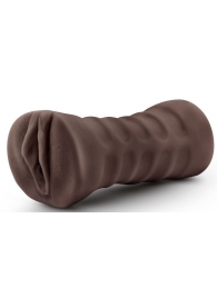 Коричневый мастурбатор-вагина Hot Chocolate Brianna - Blush Novelties - в Старом Осколе купить с доставкой