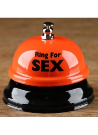 Настольный звонок RING FOR SEX - Сима-Ленд - купить с доставкой в Старом Осколе