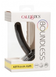 Черный анальный стимулятор Boundless 4.5” Slim Probe - 11,5 см. - California Exotic Novelties - купить с доставкой в Старом Осколе