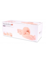 Мастурбатор-полуторс Valentina с двойным слоем материала - KOKOS - в Старом Осколе купить с доставкой