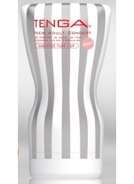 Мастурбатор TENGA Squeeze Tube Cup Soft - Tenga - в Старом Осколе купить с доставкой