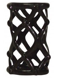 Чёрная насадка-сетка на пенис Orgasmus Wunder - Orion - в Старом Осколе купить с доставкой