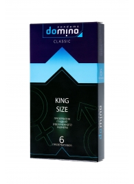 Презервативы увеличенного размера DOMINO Classic King size - 6 шт. - Domino - купить с доставкой в Старом Осколе