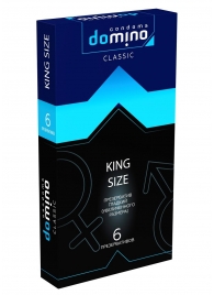 Презервативы увеличенного размера DOMINO Classic King size - 6 шт. - Domino - купить с доставкой в Старом Осколе