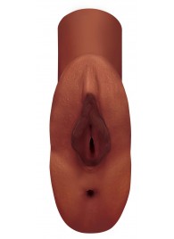 Коричневый мастурбатор Perfect Pussy Double Stroker - Pipedream - в Старом Осколе купить с доставкой