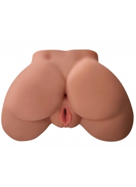 Кофейный мастурбатор-полуторс Perfect Ass Masturbator - Pipedream - в Старом Осколе купить с доставкой