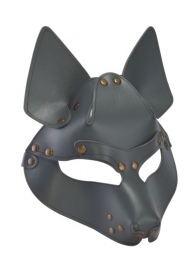 Серая маска Wolf с клепками - Sitabella - купить с доставкой в Старом Осколе