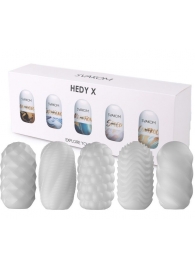 Набор из 5 мастурбаторов Hedy X5 Mixed - Svakom - в Старом Осколе купить с доставкой