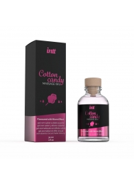 Массажный гель с согревающим эффектом Cotton Candy - 30 мл. - INTT - купить с доставкой в Старом Осколе