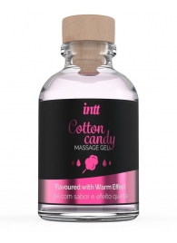 Массажный гель с согревающим эффектом Cotton Candy - 30 мл. - INTT - купить с доставкой в Старом Осколе