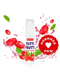 Гель-смазка Tutti-frutti со вкусом барбариса - 30 гр. - Биоритм - купить с доставкой в Старом Осколе