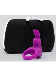 Фиолетовое эрекционное виброкольцо Happy Rabbit Cock Ring Kit - Happy Rabbit - в Старом Осколе купить с доставкой