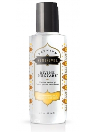 Гель-лубрикант на водной основе Divine Nectars Vanilla с ароматом ванили - 150 мл. - Kama Sutra - купить с доставкой в Старом Осколе