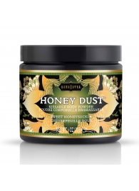 Пудра для тела Honey Dust Body Powder с ароматом жимолости - 170 гр. - Kama Sutra - купить с доставкой в Старом Осколе